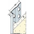 Profiel Stucstop 1216 verzinkt 6mm wit product photo