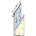 Profiel Stucstop 1236s verzinkt 3mm wit product photo